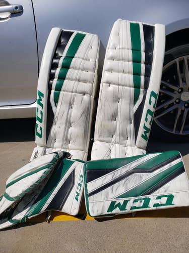 Kari Lehtonen Used 34" CCM Extreme Flex Regular Goalie Full Set