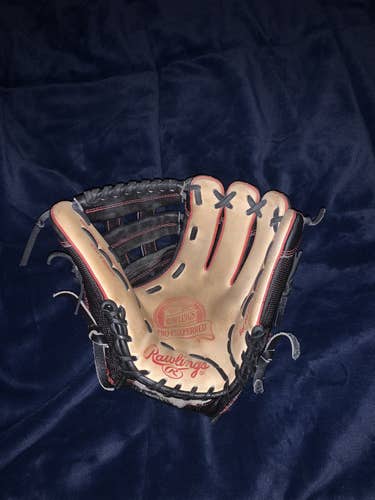 Black Used Infield 11.75" Pro Preferred Baseball Glove