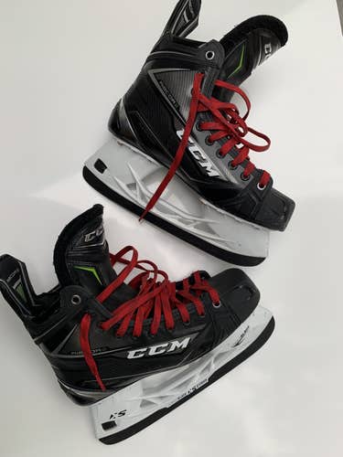 Senior Used CCM Ribcor 80K Hockey Skates Regular Width Size 8.5