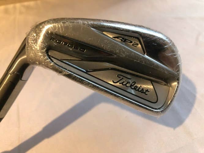 Titleist 718 AP2 7 Iron, Left Handed, Stiff Flex Steel, Authentic, DEMO/Fitting