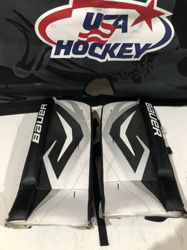 Youth 24" Bauer Goalie Leg Pads