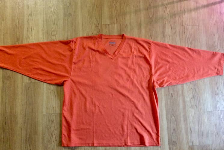 Used Orange Senior Goalie Cut Jersey