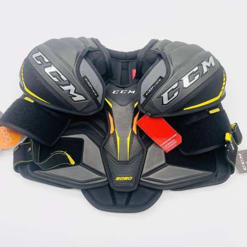 New NCAA Pro Stock CCM Supertacks 9080 Shoulder Pads-Medium