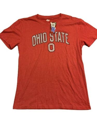 NWT 4th and 1 Ohio State Buckeyes Logo Tee True Red Size Large