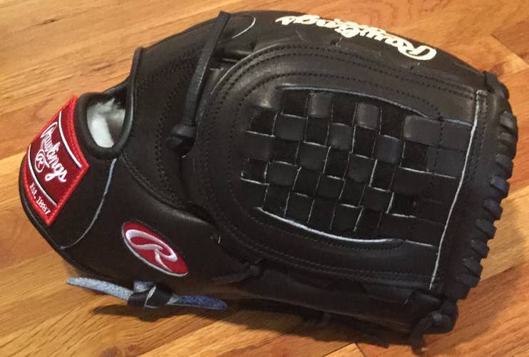 NEW Black Rawlings 3030 Pro Preferred 13" Right Hand Throw Baseball Glove
