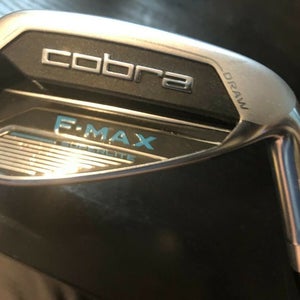 Cobra King F-Max SuperLite 7 Iron, Senior Flex Graphite, Authentic Demo/Fitting