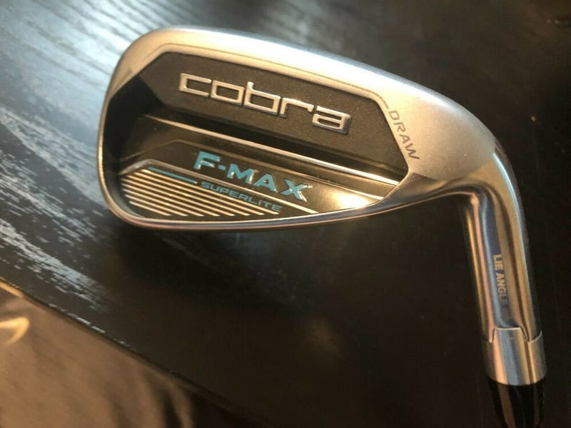 Cobra King F-Max SuperLite 7 Iron, Senior Flex Graphite, Authentic Demo/Fitting
