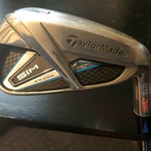 TaylorMade Sim Max 7 Iron, Regular Flex, 1° Strong, Authentic Demo/Fitting