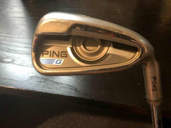 Mint Ping G 7 Iron, Yellow Dot, Regular+ Steel, Righty, Authentic, Demo Club