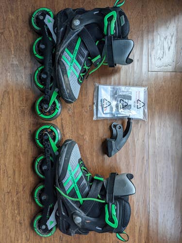 Senior Used Inline Skates Regular Width Size 7