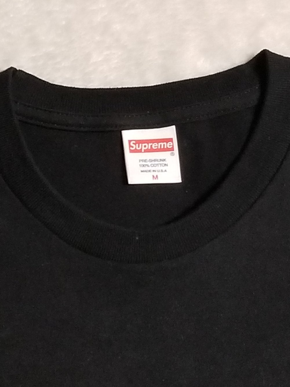 Supreme SS17 Automatic Tee Men's Size M Black/Gold T Shirt 100