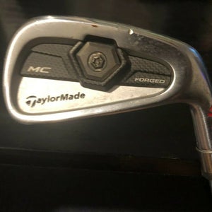 TaylorMade MC Forged 6 Iron, Righty, Stiff, Steel, 2° Up, +1/2" Demo/Fitting