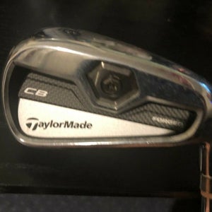 TaylorMade CB Forged 6 Iron, Righty, Stiff, Steel, 2° Up, +1/2" Demo/Fitting