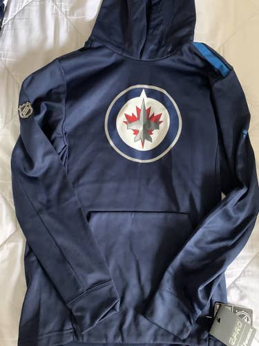 NEW Winnipeg Jets Team Issue hoodie Sz. S
