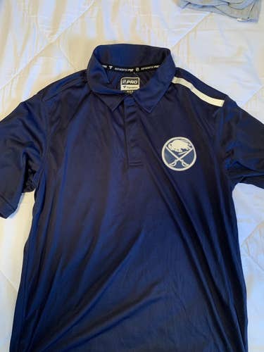 NEW Buffalo Sabres Team Issued Polo