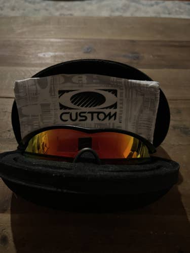 Original Oakley M Frame Sunglasses With Case & Microfiber Bag Very Rare Frame