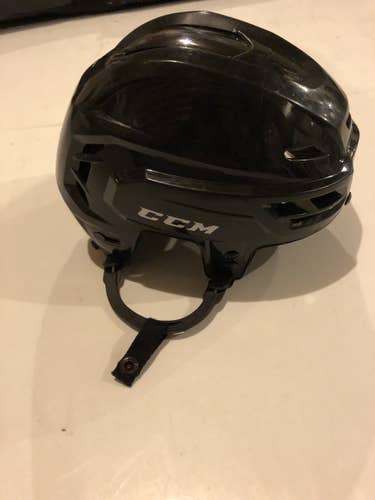 Black Used Medium CCM Helmet