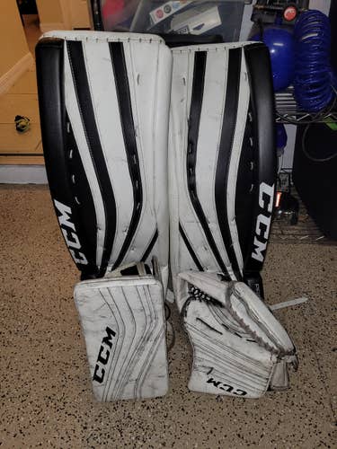 CCM R1.9 Goalie Full Set (33+1/Black and White)