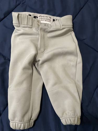 Gray Youth Men's Used Small Easton Pants
