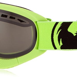 NEW Dragon  DXS Ski Goggles  kids goggles in box NEW Color:Neon Green/Smoke