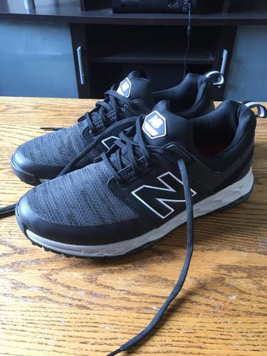 Black Men's Size 11.5 (Women's 12.5) New Balance Golf Shoes