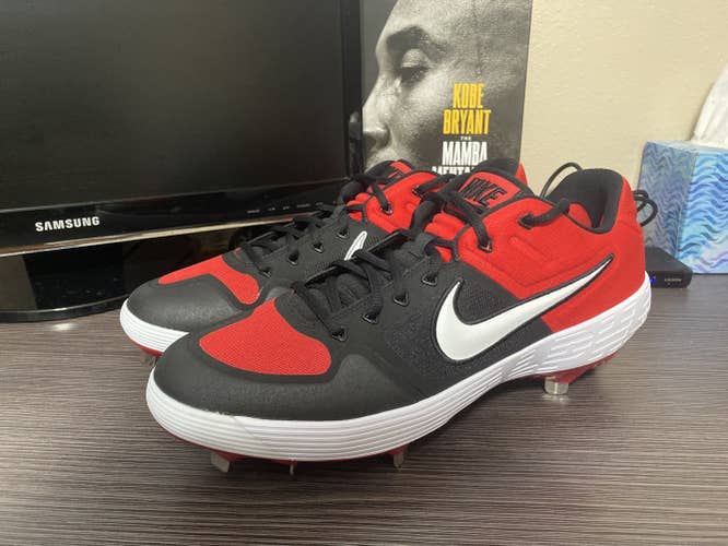 Red Men's Nike Alpha Huarache Elite 2