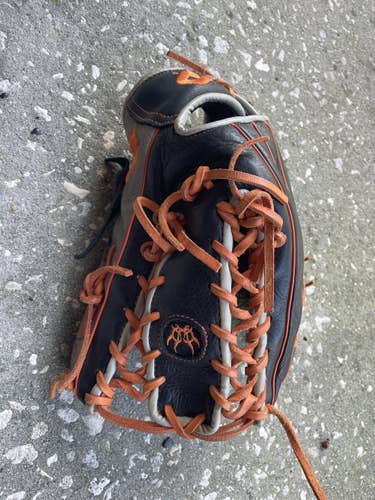 Black Kid Pitch (9YO-13YO) Outfield 12.5" Insane Baseball Glove