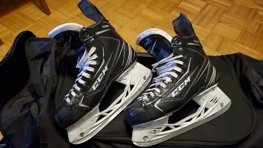 CCM RibCor 68K Hockey Skates Size 9 EE (wide) senior used