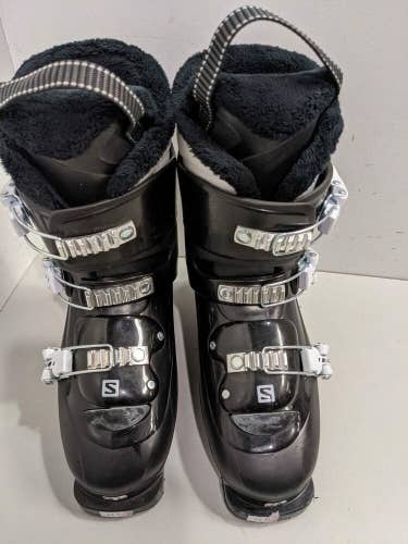 Salomon Team Ski Boots Size Mondo 23.5 Black Used