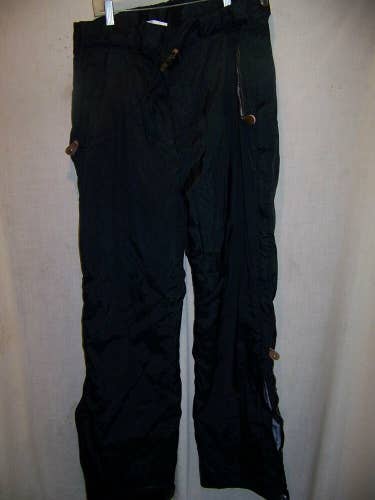 Vintage Nordica Snowboard Ski Pants, Men's 36 Large Full Side Zips