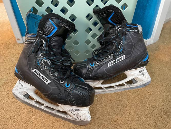 Senior Size 6.5 EE Bauer Nexus N8000 Hockey Skates