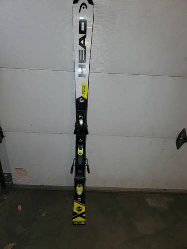 Used HEAD Racing World Cup Rebels i.SL RD Skis With Bindings Max Din 13