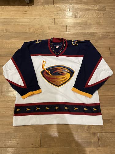 Brand New Atlanta Thrashers Reebok Authentic Team Issued Jersey 58 NHL