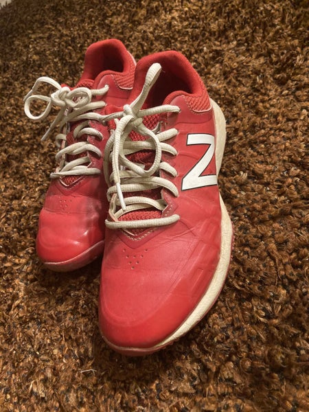 Red Kid's Size 6.0 (Women's 7.0) Low Cut