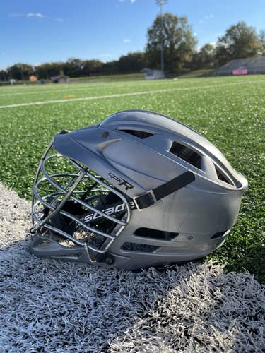 Gray Adult Player's Cascade CPX-R Helmet