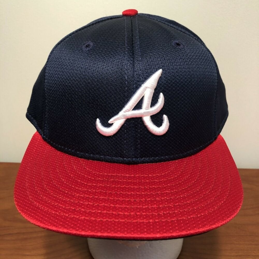 Atlanta Braves New Era 59Fifty Hat/Cap Retro Feather Size 7 3/4 MLB Baseball