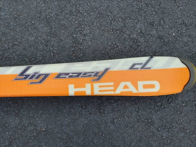 USED HEAD BIG EASY CL 150CM SKIS WITH TYROLIA RF 10 SUPERLIGHT BINDINGS