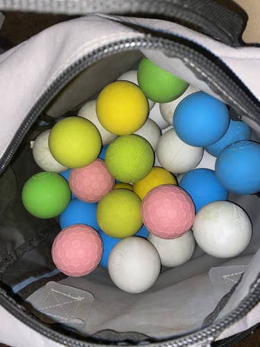 Lacrosse Balls With Bag