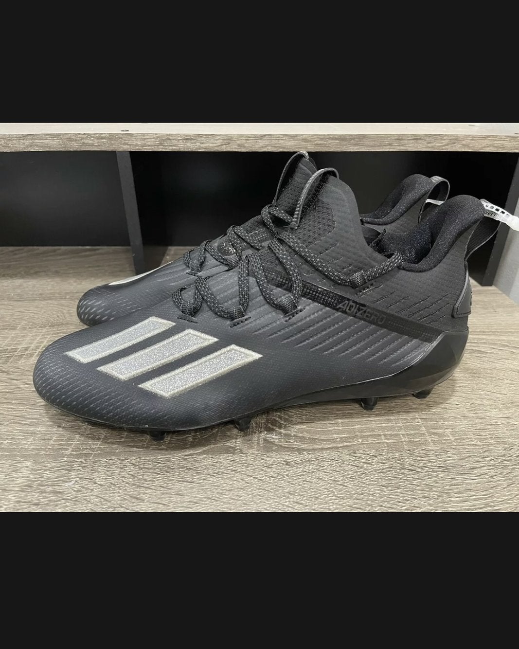 adizero football cleats black