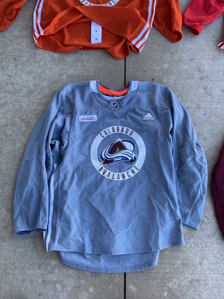 New Adidas Colorado Avalanche Team Issued MIC Authentic Practice