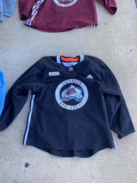 Colorado Avalanche adidas Away Authentic Pro Team Jersey - White