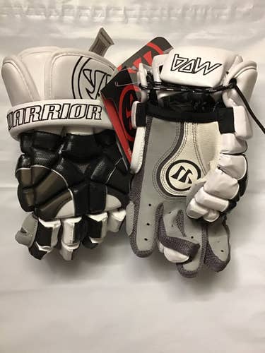 Black New Player's Warrior 12" Macdaddy Lacrosse Gloves