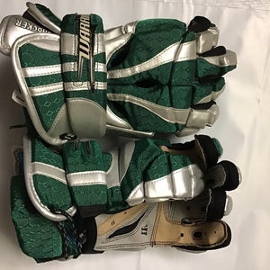 Green New Player's Warrior 12" The Shocker Lacrosse Gloves
