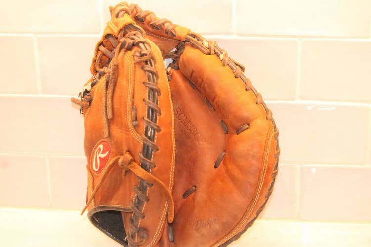 Rawlings Sandlot Series 33" Catcher's Mitt: SCM33CB - Right Hand Thrower EUC