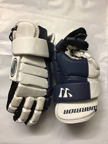 Navy Blue New Player's Warrior 13" Hypno III Lacrosse Gloves