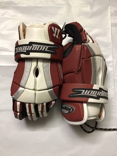 Maroon New Player's Warrior 13" Hypno Lacrosse Gloves