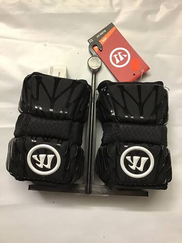 New Black Large Warrior Burn Elbow Pads