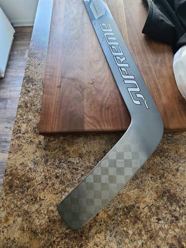 Used Senior Bauer Regular Supreme 3S Pro Goalie Stick 25" and Supreme S27 Stick