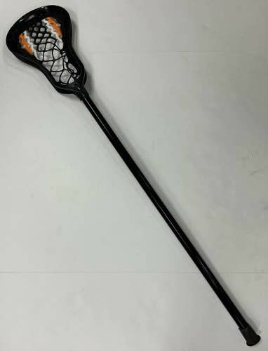 New Warrior Warp Head STX Shaft 41" Complete Lacrosse Stick senior Black orange