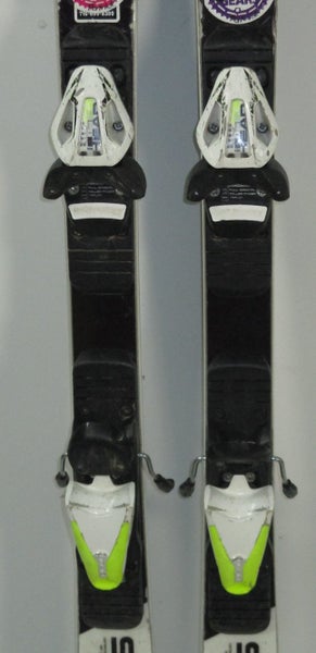 Used Kid's HEAD i.SL RD Team 138cm Race Skis With Head SX9